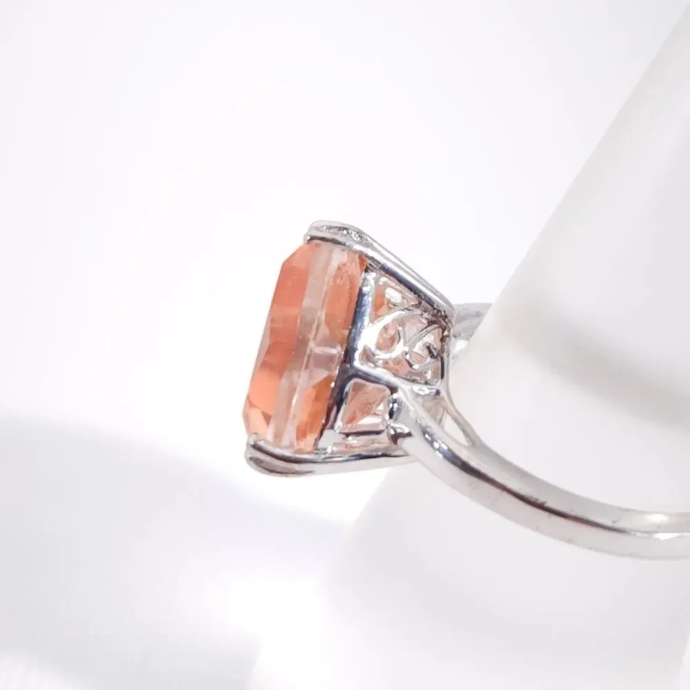 Morganique Triplet Quartz Ring Size 9